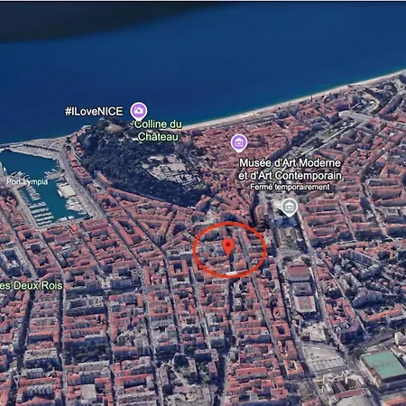 Cosy Moon For 4 Or 6 People Quartier Du Port * Nizza